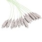 LOGON PROFESSIONAL Fiber Pigtail Set 12x SC OM5